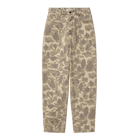 Carhartt Wip Pantalone da Donna Duck Orell mimetico