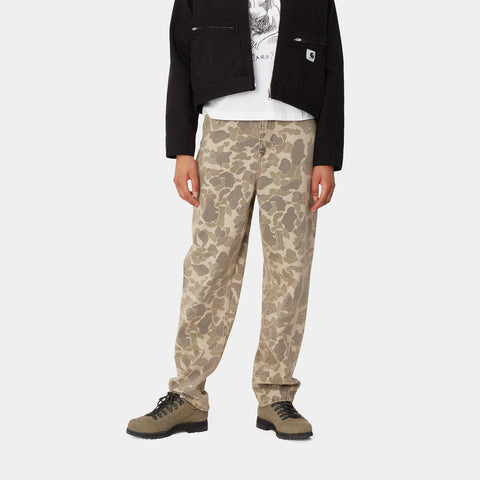 Carhartt Wip Pantalone da Donna Duck Orell mimetico