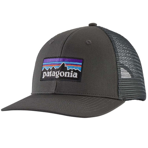 Patagonia Cappellino unisex P-6 Logo Trucker grigio