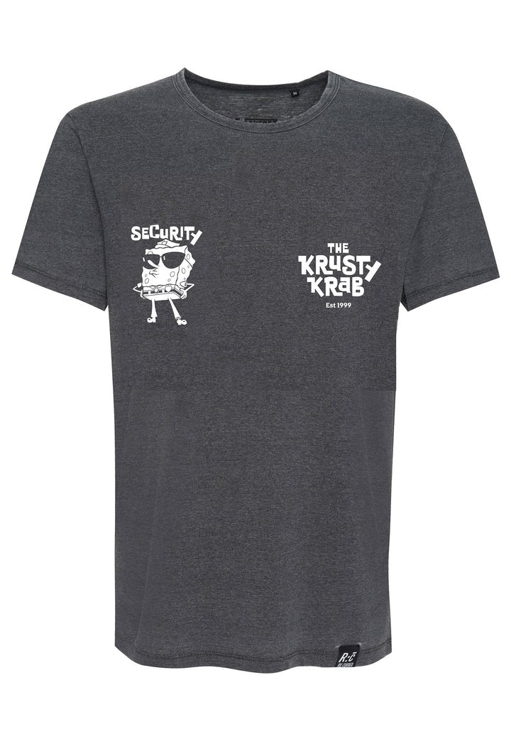 ReCovered T-Shirt da uomo manica corta SpongeBob Security