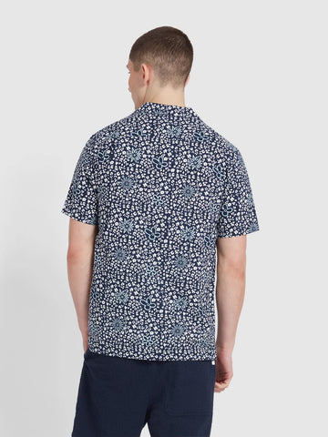 Farah Landon Short Sleeve Men's Patterned Shirt