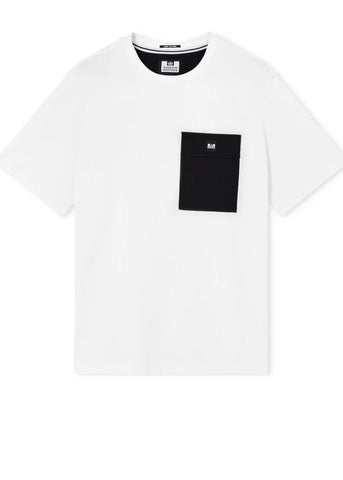 Weekend Offender T-Shirt da uomo manica corta Stiniva bianca