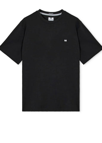Weekend Offender T-Shirt da uomo manica corta Brooklands nera
