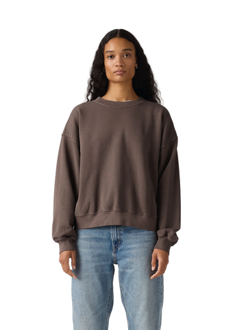 Levi's Felpa girocollo da donna Vintage Boxy marrone