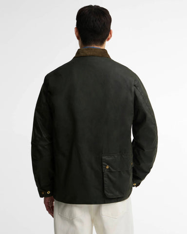 Barbour International Giacca da uomo cerata Brake Line fern