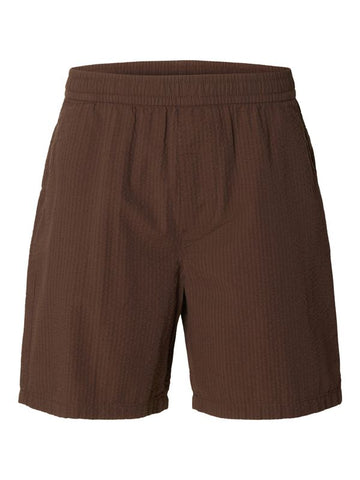 Selected Men's Stuart Shorts brown