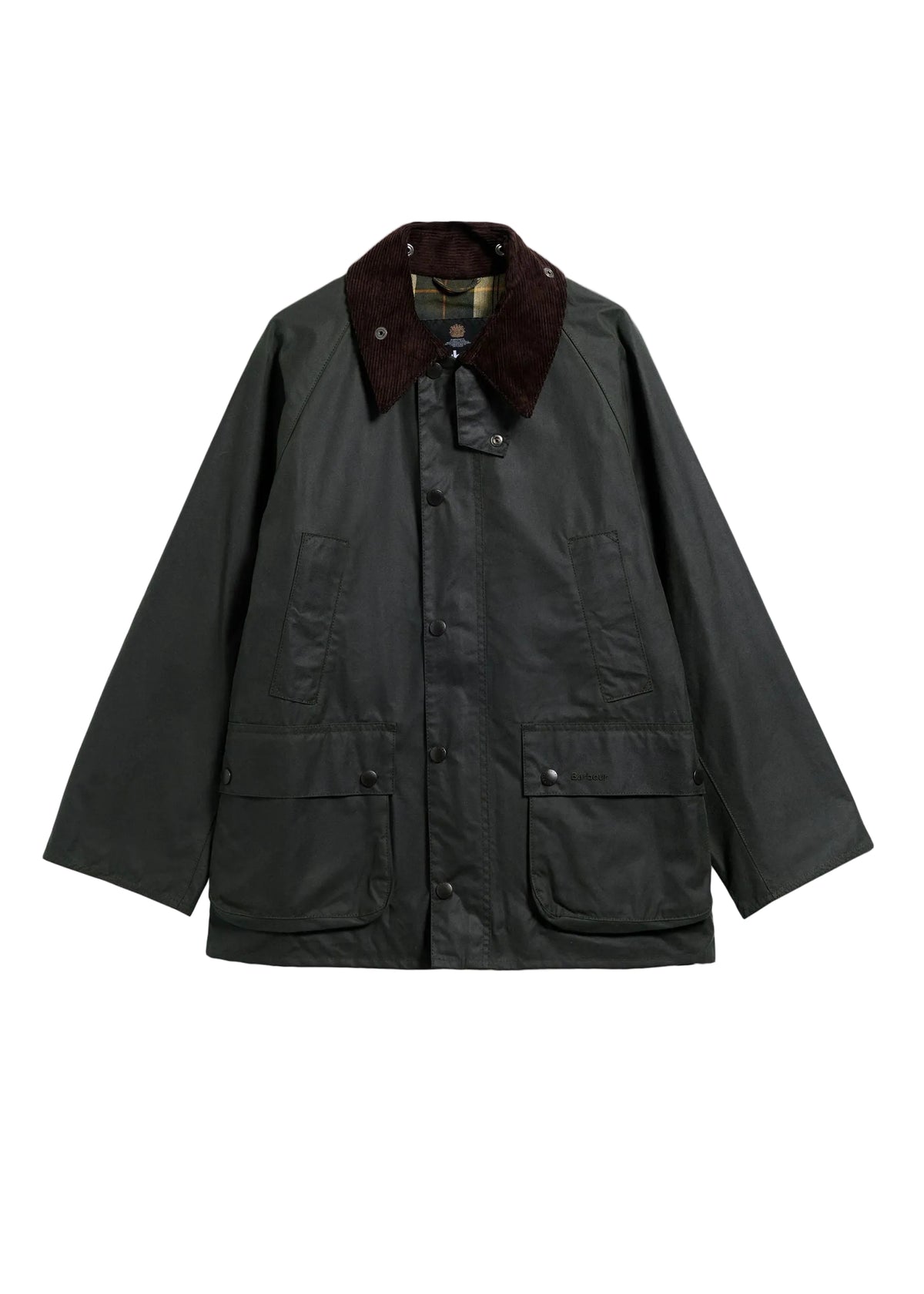 Barbour Giacca cerata da uomo OS Bedale sage
