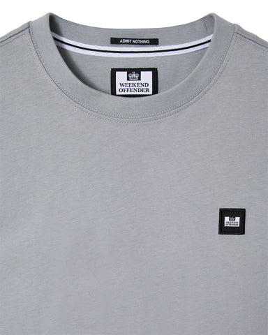 Weekend Offender T-Shirt da uomo manica corta Brooklands grigia