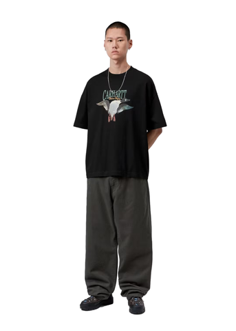 Carhartt Wip T-Shirt da uomo manica corta Pennon nera