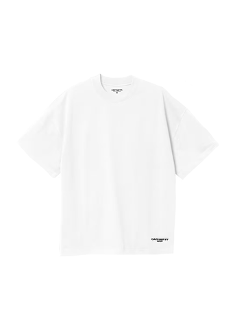 Carhartt Wip T-Shirt da uomo manica corta Chapter Script bianca
