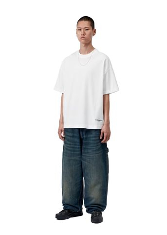 Carhartt Wip T-Shirt da uomo manica corta Chapter Script bianca