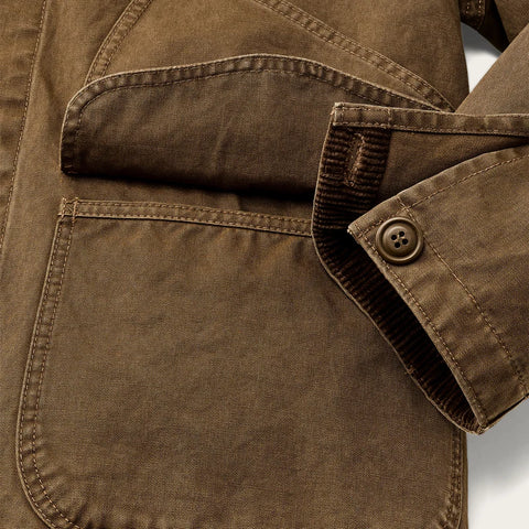 Filson Giacca da uomo Canvas Outfitters marrone