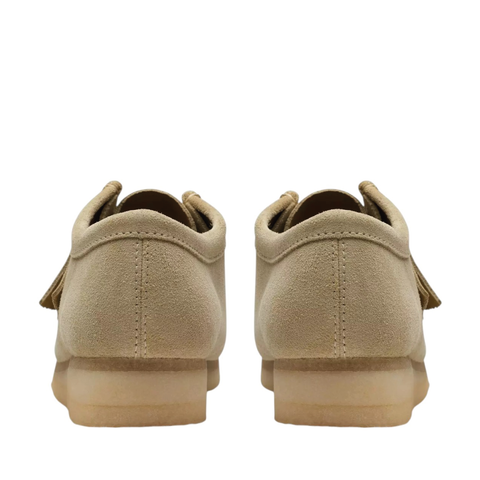 Clarks Scarpa da uomo in pelle scamosciata Wallabee beige