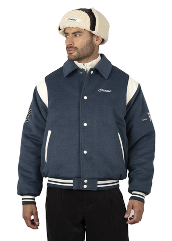Prohibited Giacca unisex  Field College blu
