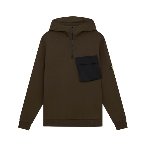 LYLE & SCOTT POCKET FELPA DA UOMO CON CAPPUCCIO ML1520V