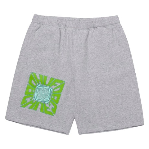 HUF ILLUSION FLEECE SHORT PANTALONCINO DA UOMO IN PILE  PT00198