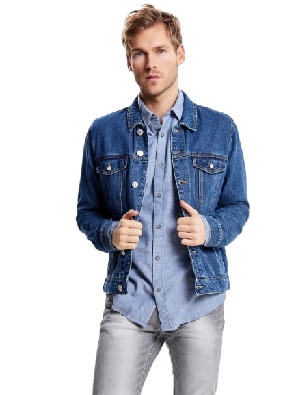 ONLY &amp; SONS COIN TRUCKER MEN'S JACKET 22008611