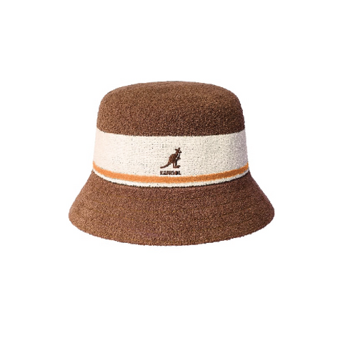 KANGOL BERMUDA STRIPE BUCKET K3326ST