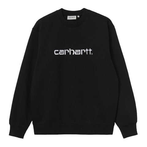 Carhartt Wip Felpa Uomo Carhartt Sweat Nera