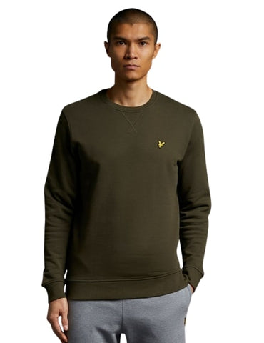 LYLE &amp; SCOTT CREW BRUSHBACK HERREN SWEATSHIRT MIT RUNDHALSAUSSCHNITT ML1131V