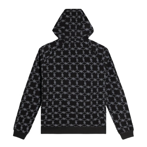 DOLLY NOIRE Monogram Hoodie SW162-SA Kapuzen-Sweatshirt für Männer