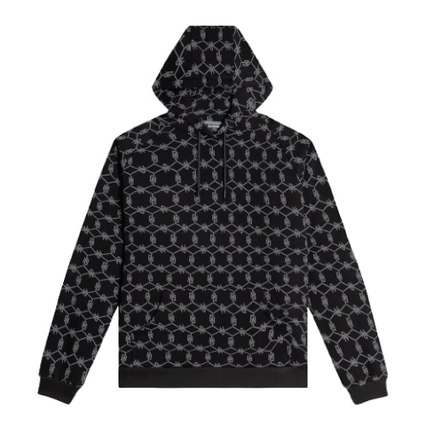 DOLLY NOIRE Monogram Hoodie SW162-SA men's hooded sweatshirt