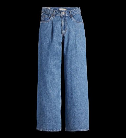 Levi's Jeans Donna Baggy Dad Wide Leg Blu