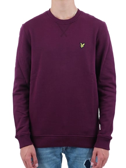 LYLE &amp; SCOTT CREW BRUSHBACK HERREN SWEATSHIRT MIT RUNDHALSAUSSCHNITT ML1131V