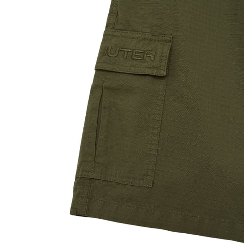 IUTER CARGO RIPSTOP SHORTS MIT TASCHEN