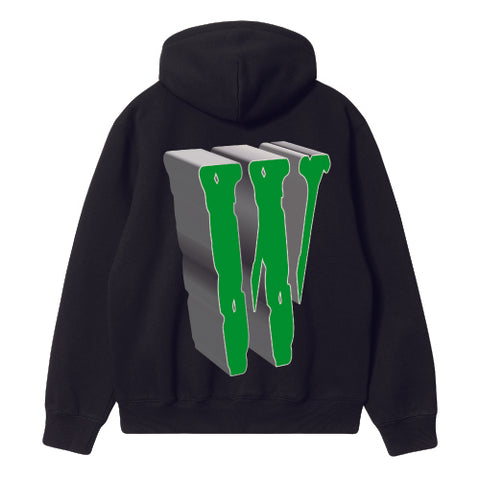 Wasabi Men's black Energy hooded sweatshirt