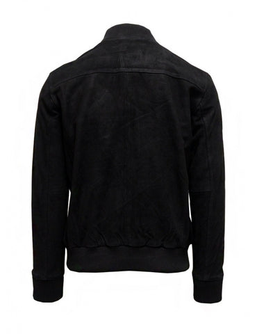 Selected Giacca in pelle scamosciata Bomber