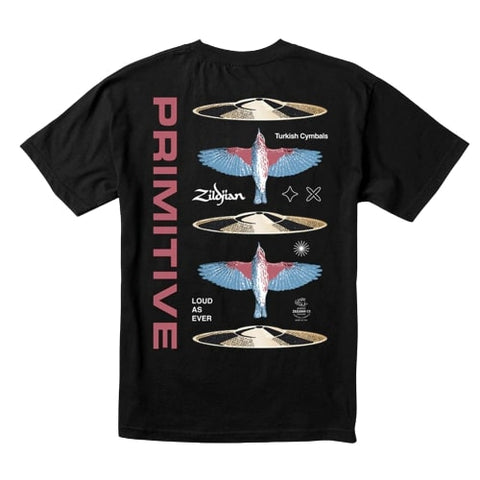 PRIMITIVE Flight T-shirt da uomo manica corta PRASSP2204