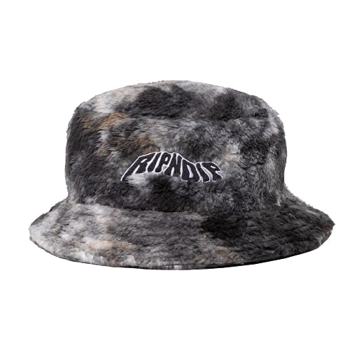 Ripndip Unisex Warped Tie Dye Sherpa Bucket Bucket Hat