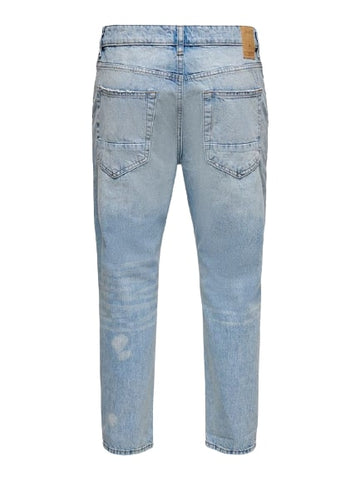 ONLY & SONS TAPERED FIT JEANS DA UOMO 22019569