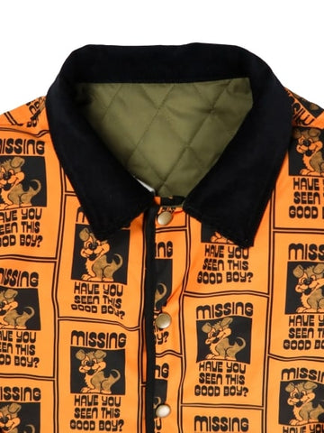 Lazy Oaf MISSING DOG QUILT JACKET 44420MC000005