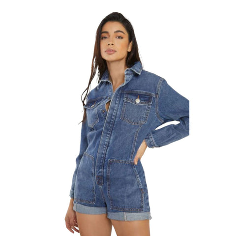 GLAMOURÖSER DAMEN PLAYSUIT CK6502