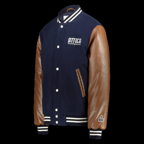 ATTICA VARSITY CLASSIC NAVY BROWN-019