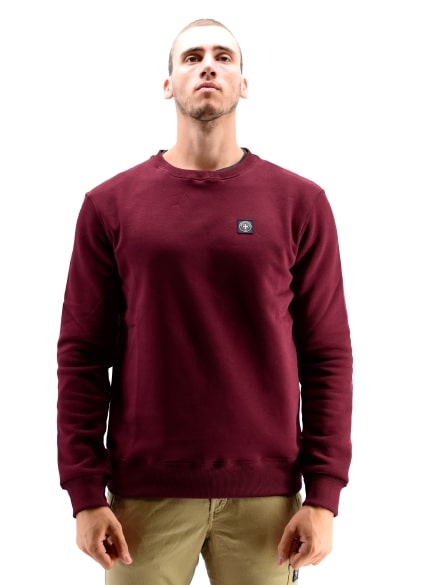 THREE-STROKE Leonard Crewneck 016-AW23-BUR