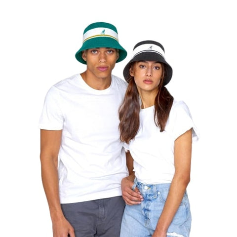 KANGOL BERMUDA STRIPE BUCKET K3326ST