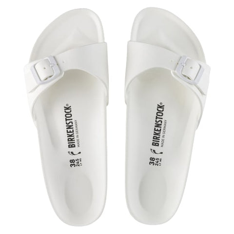 Birkenstock Sandalo Unisex Madrid Eva (Calzata stretta) Bianco